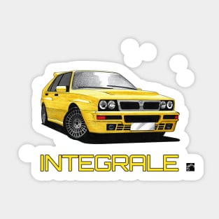 Geo3Doodles Lancia Delta Integrale Doodle Sticker